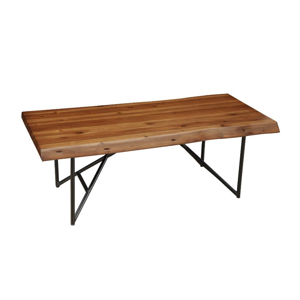 Foundry Select Alfred Acacia Wood Coffee Table Wayfair with dimensions 1000 X 1000