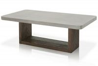 Foundry Select Bellows Concrete Top Coffee Table Wayfair with size 2500 X 2500