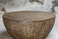 Foundry Select Bone Round Wood Coffee Table Reviews Wayfair regarding sizing 1785 X 1785
