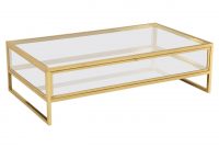 French Brass And Glass Mid Century Modern Display Coffee Table For intended for measurements 1280 X 1280