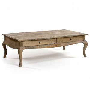 French Coffee Table With Drawers Belle Escape intended for dimensions 965 X 965