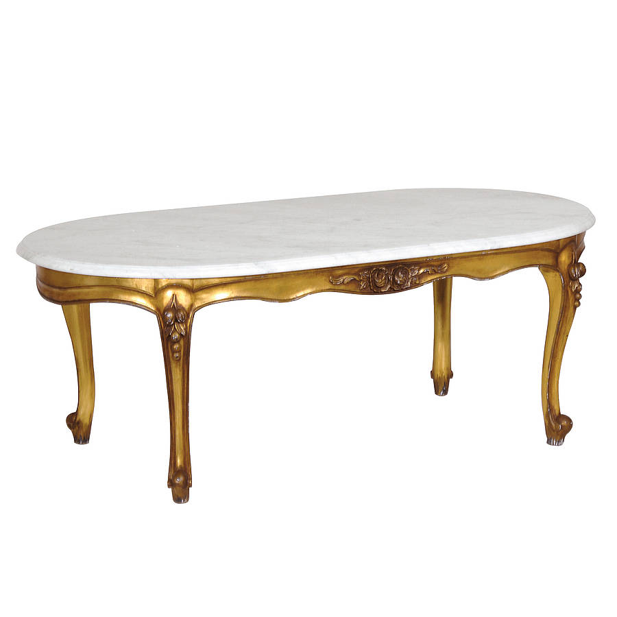 French Style Gilt Coffee Table Out There Interiors intended for size 900 X 900