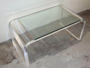 Furniture Futuristic Acrylic Coffee Table For Inspiring Living Room inside measurements 1600 X 1200