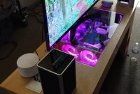 Gaming Pc Built Into Coffee Table Computer Case Or Furniture In with sizing 2282 X 3545