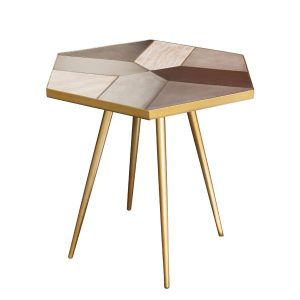 Giselle Side Table Matte Brass Nuevo Hgak108 inside proportions 1200 X 1200