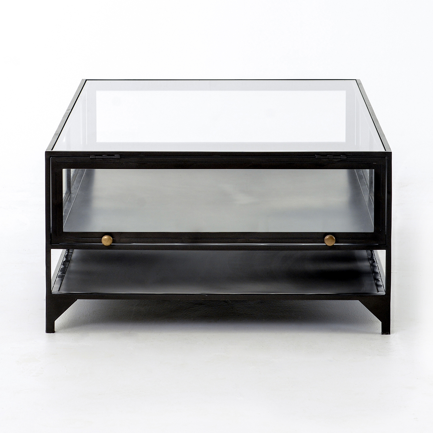 Glass Box Coffee Table Mm Collected Home intended for dimensions 1440 X 1440