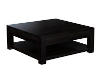 Glencoe Contemporary Style Solid Wood Large Square Coffee Table inside size 1200 X 1200