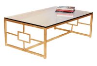 Gold Coffee Table Contemporary Boutique Style Antique Finish inside dimensions 1000 X 1022