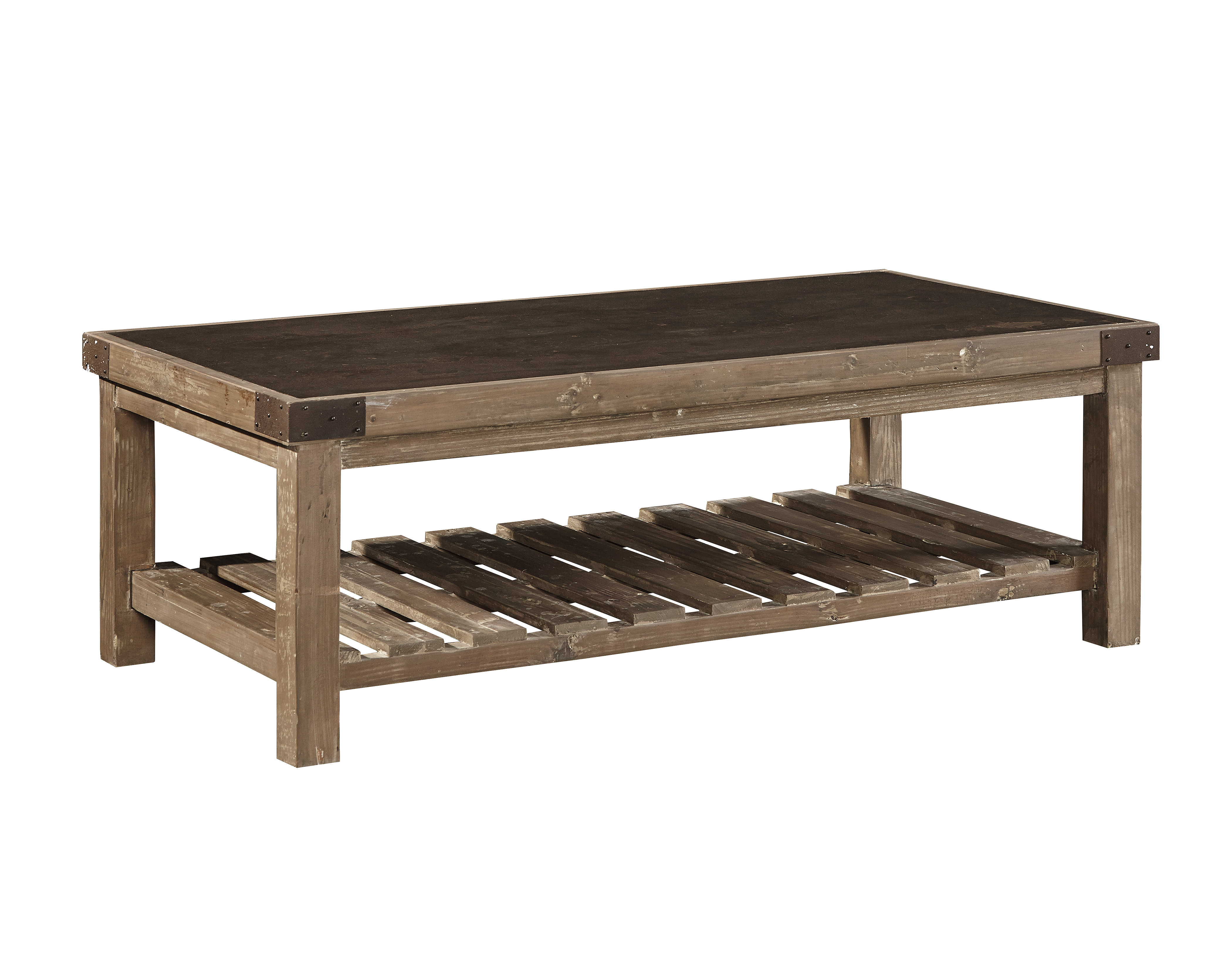 Gracie Oaks Warren Bluestone Top Coffee Table Wayfair for measurements 4200 X 3300