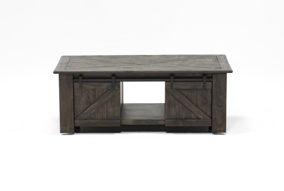 Grant Lift Top Coffee Table Wcasters Living Spaces for size 1200 X 809