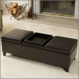 Great 36 Top Brown Leather Ottoman Coffee Tables Brown Leather for size 1618 X 1618