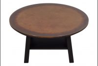 Great More Lovely Copper Top Coffee Table Tips Decor Ideas Round intended for proportions 1518 X 1518