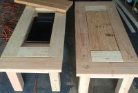 Great Patio Coffee Tables With Coolers Diy Patio Cooler intended for dimensions 1000 X 1334