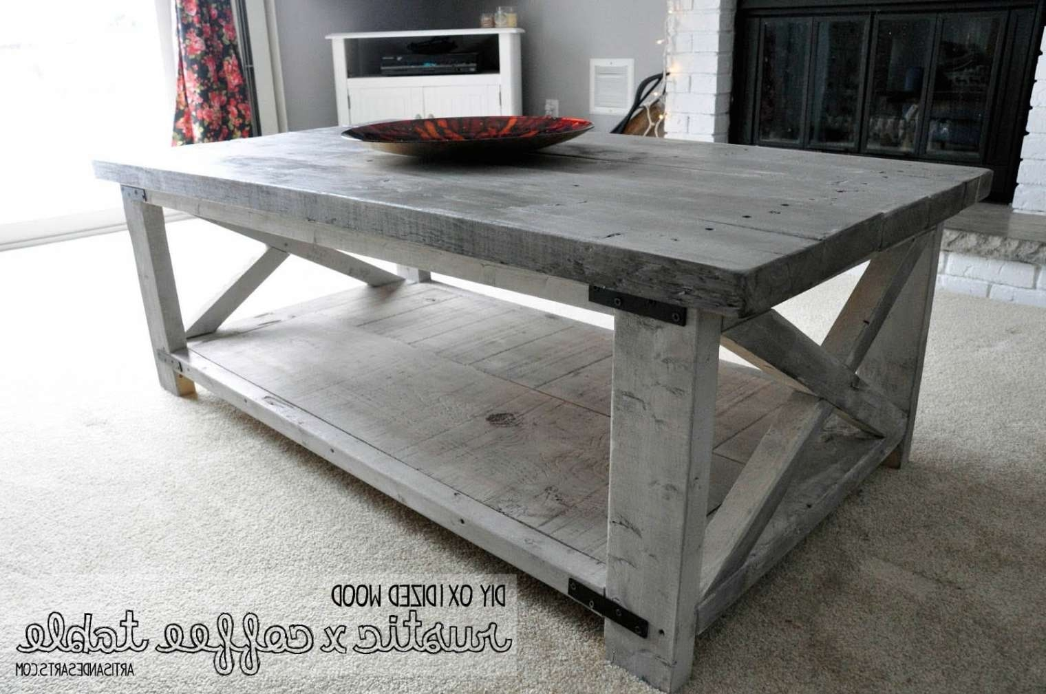 Grey Wash Wood Coffee Table Hipenmoedernl intended for measurements 1520 X 1009