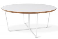 Gus Modern Array White Round Coffee Table Eurway regarding dimensions 900 X 900
