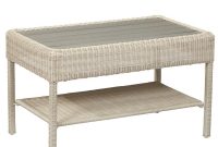 Hampton Bay Park Meadows Off White Wicker Outdoor Coffee Table 65 pertaining to dimensions 1000 X 1000