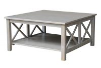 Hampton Square Coffee Table Weathered Gray in sizing 1300 X 1300