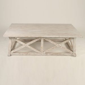 Hampton White Washed Mahogany Coffee Table The Interior within size 1200 X 1200