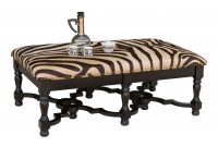 Hand Crafted Zebra Hide Ottoman Coffee Table Corl Design Ltd for dimensions 1800 X 1200