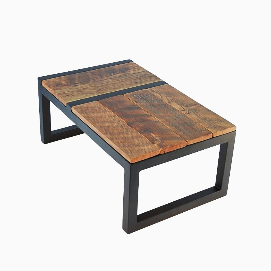 Hand Made Rustic Modern Barnwood Domino Coffee Table Jonathan intended for proportions 938 X 938