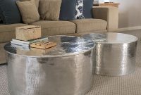 Handmade Silver Coffee Tables Set Of 2 Home Sweet Home Decor for measurements 1000 X 1000