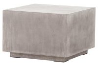 Hanz Industrial Loft Grey Block Concrete Cube Coffee Table Kathy for sizing 1000 X 1000