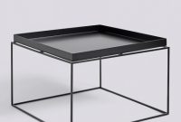Hay Tray Coffee Table Bllack 60x60 Cm in dimensions 1200 X 1200
