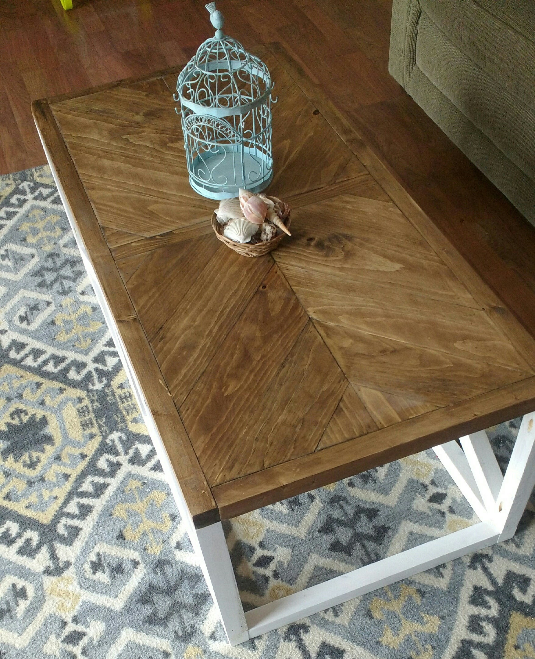 Herringbone Coffee Table • Display