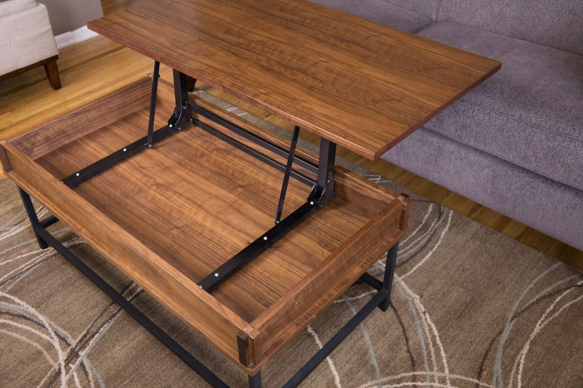 Hinged Top Coffee Table Hipenmoedernl for proportions 2000 X 1333