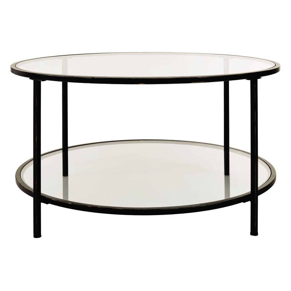 Home Decorators Collection Bella Glass Antique Bronze Coffee Table inside proportions 1000 X 1000