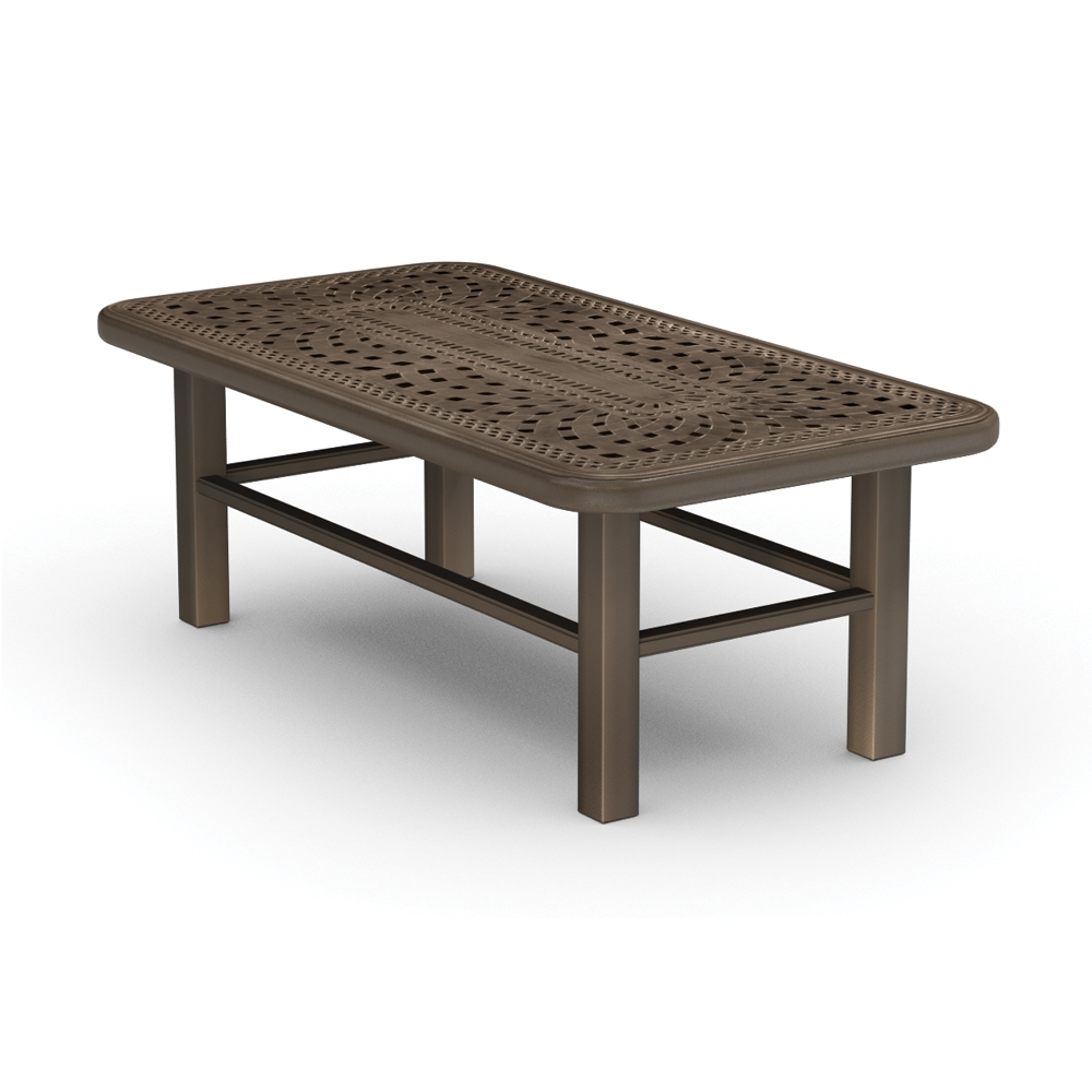 Homecrest Camden Cast 24 X 46 Coffee Table 142446 with regard to dimensions 1000 X 1000