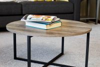 Household Essentials Ashwood Round Coffee Table In Light Wood 8079 1 with regard to dimensions 1000 X 1000