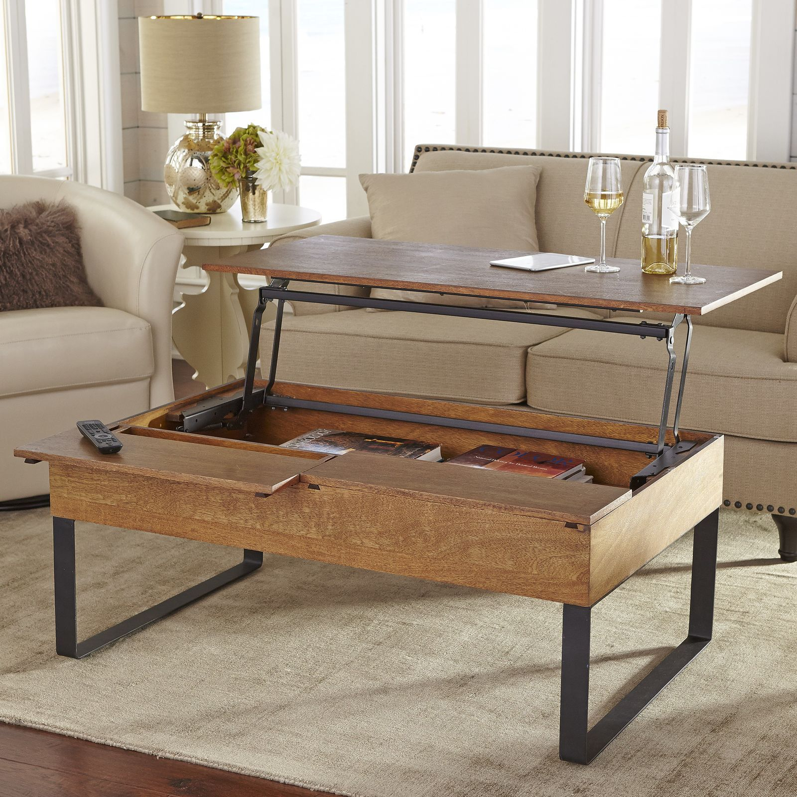 Hugh Java Lift Top Coffee Table In 2019 Decorating Lift Top in sizing 1600 X 1600