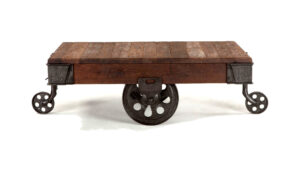 Industrial Coffee Table Wheels Barnxo Handmade Furniture Barnwood in size 1920 X 1080