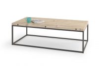 Industrial Style Coffee Table Poste Loaf in measurements 1221 X 1000