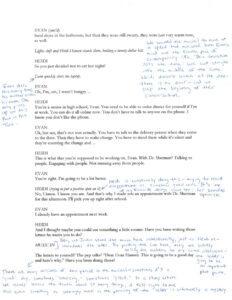 Inside Tony Nominee Steven Levensons Dear Evan Hansen Notebook within sizing 970 X 1255