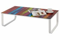 Iris Rainbow Tempered Glass Coffee Table Furniture Home Dcor pertaining to measurements 4992 X 4992