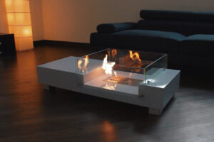 Kickstarters Fireplace Coffee Table Is So Hot Right Now Digital with regard to measurements 1500 X 1000