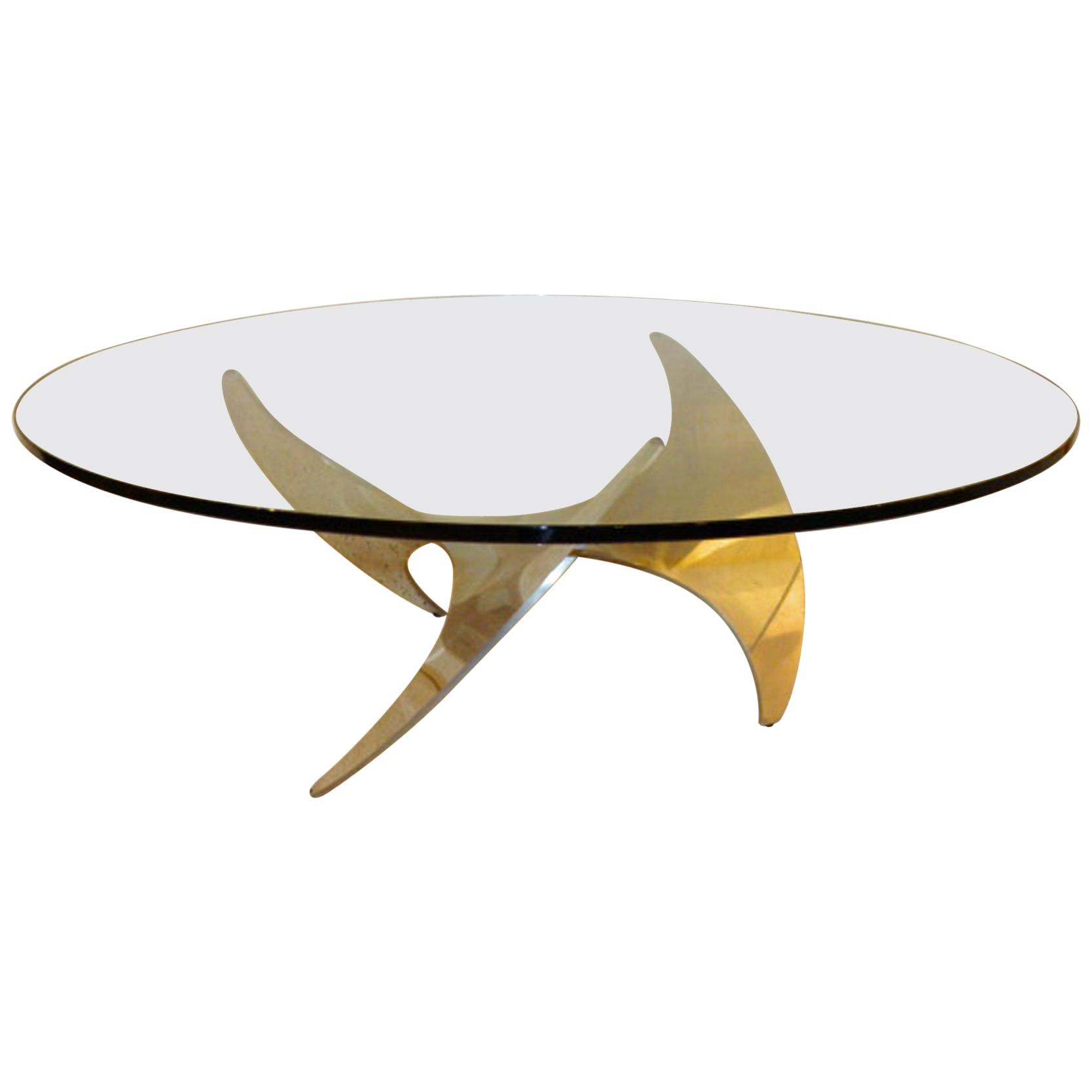 Knut Hesterberg Propeller Coffee Table At 1stdibs throughout measurements 1668 X 1668