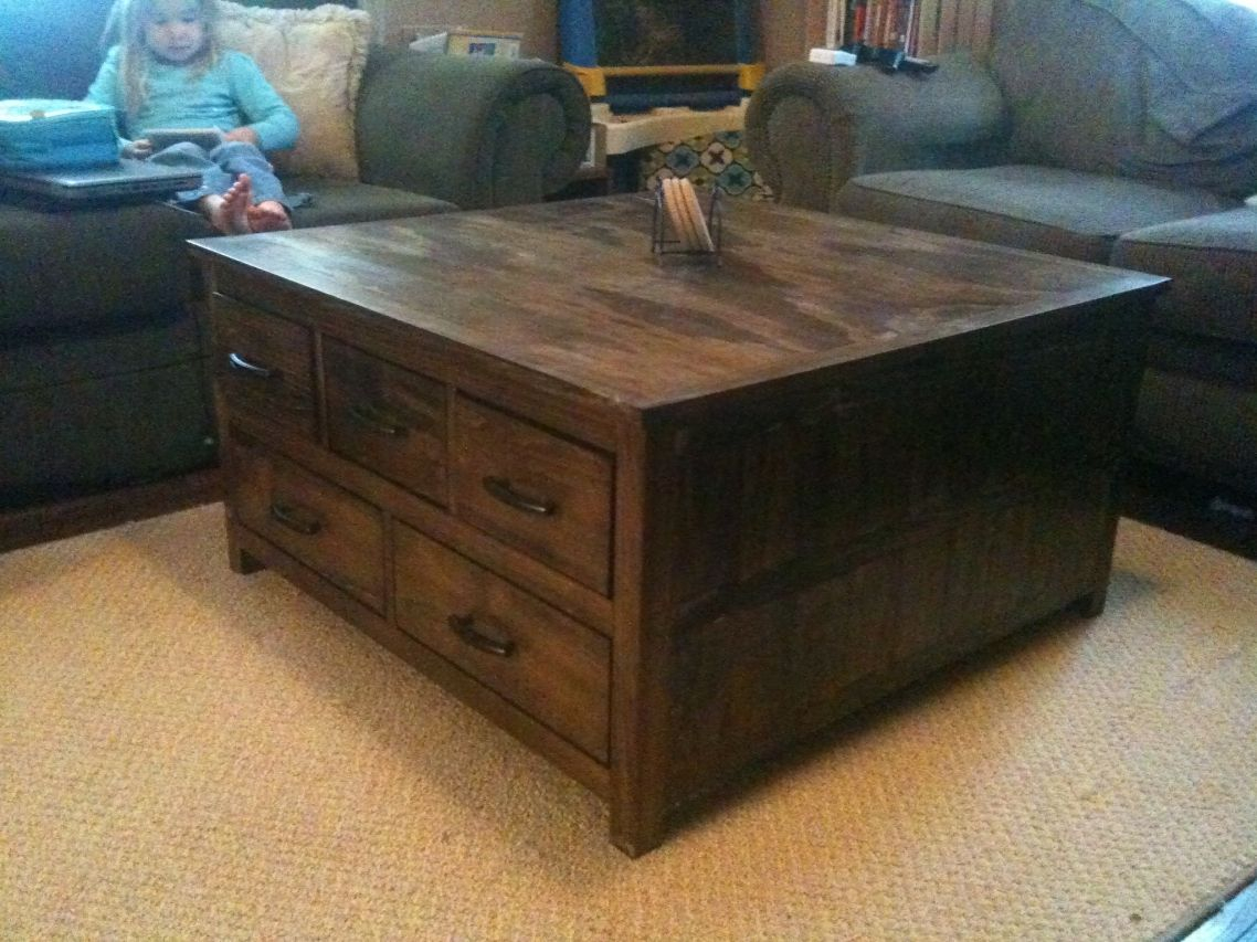 Large Coffee Table With Drawers Google Search For The Home within size 1138 X 853