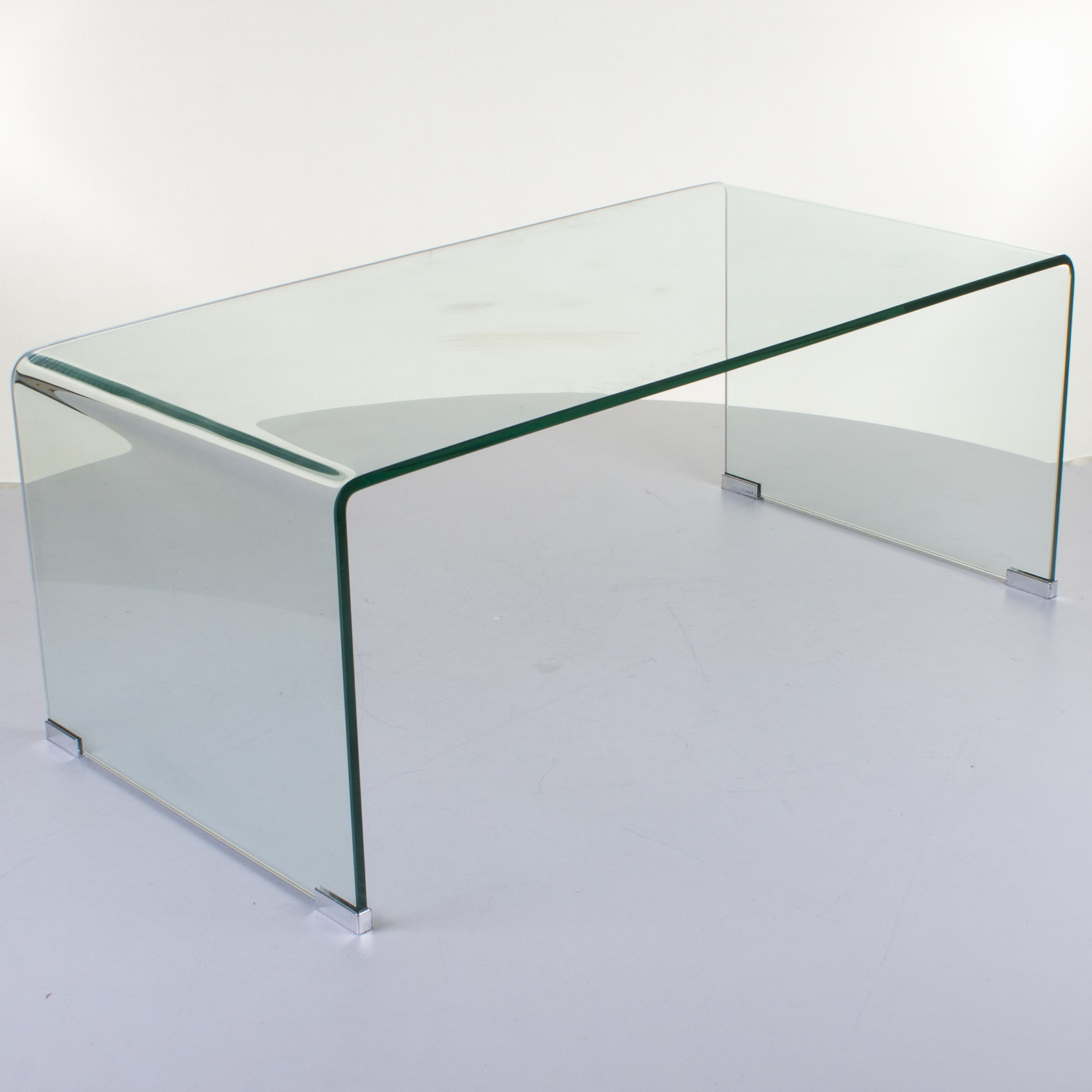 Large Curved Glass Coffee Table Bent Transparent Tempered Dining with dimensions 1600 X 1600