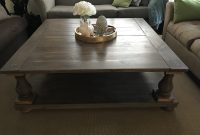 Large Square Balustrade Coffee Table Ana White throughout size 4032 X 3024