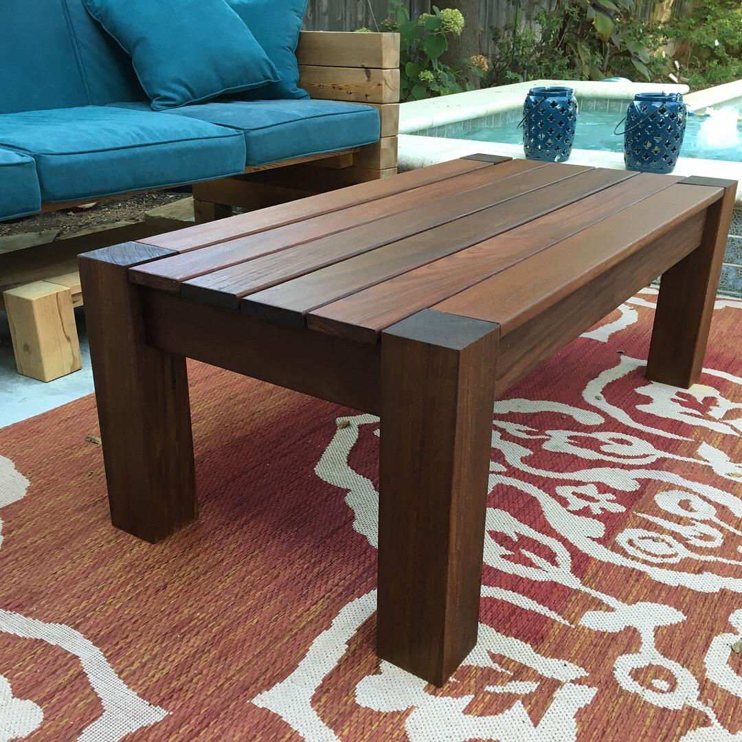 Latest Build Patio Coffee Table Out Of Ipe Woodworking within proportions 1080 X 1080