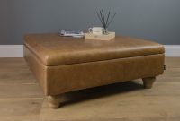 Leather Coffee Table Stool Handcrafted Indigo Furniture throughout sizing 1476 X 984