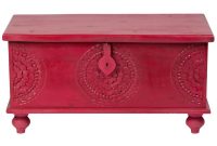 Leela Red Handcarved Medallion Storage Trunkcoffee Table 05 114 12 in sizing 1000 X 1000