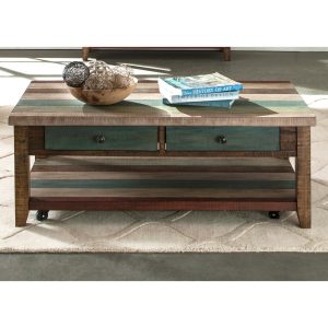 Liberty Furniture Boho Loft Rectangular Cocktail Table Wayside pertaining to size 2100 X 2100