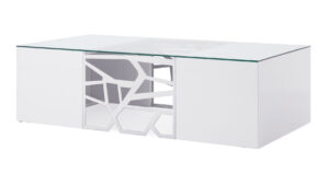 Liera Modern Coffee Table Oversized 55 Inch In White High Gloss intended for sizing 1778 X 1000