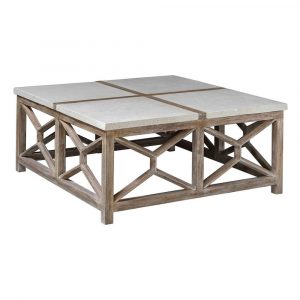 Limestone Top Coffee Table Earthy Chic Belle Escape with sizing 1000 X 1000