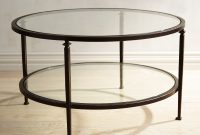 Lincoln Tempered Glass Top Round Coffee Table Inspiration Office intended for dimensions 1600 X 1600