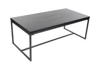 Litton Lane 47 In X 18 In Modern Metal And Wood Coffee Table In pertaining to proportions 1000 X 1000